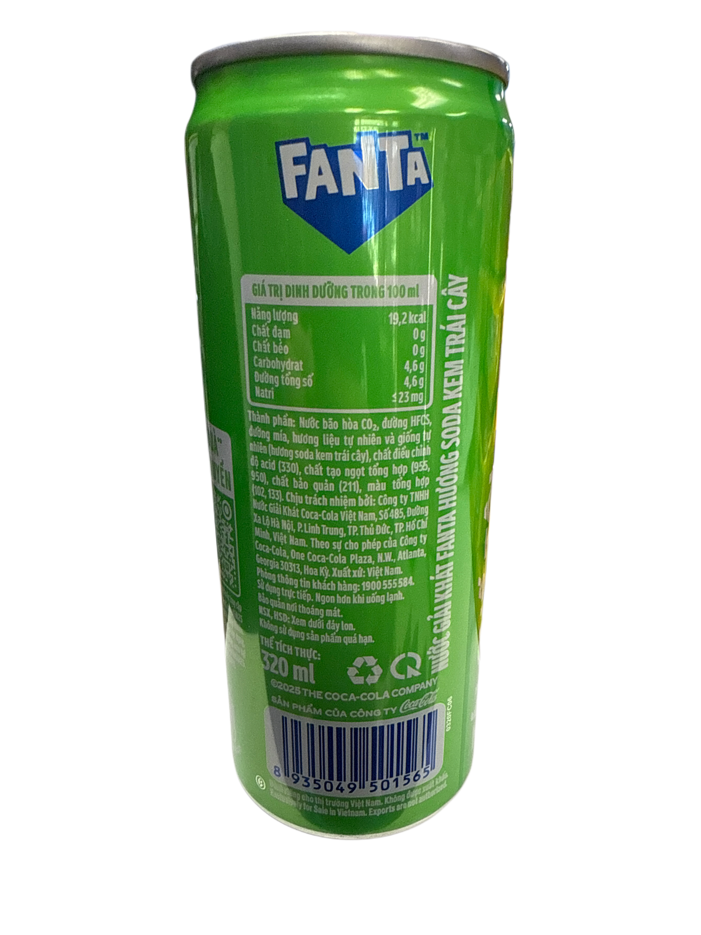 Fanta Creme Soda Huong Drink 320ML Vietnamese Edition - www.Shopthatapp.com