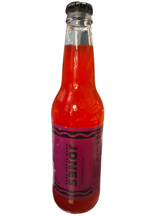 Jones Crayola Limited Edition Strawberry Lime Glass Bottle 355ML - U.S Edition - www.Shopthatapp.com