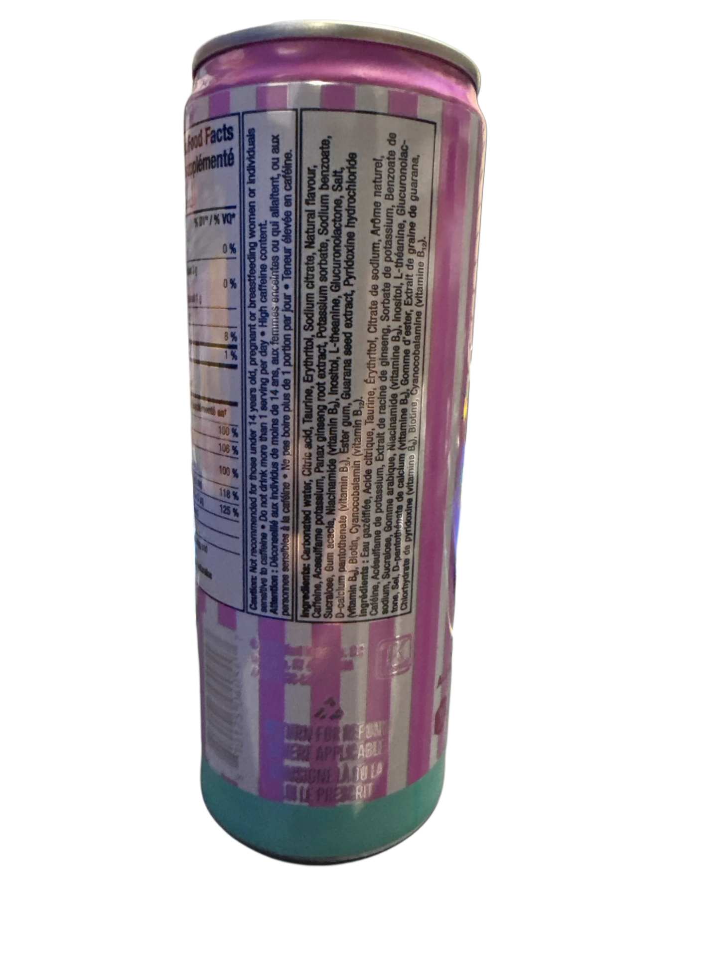 Alani Nu Cotton Candy Flavour Energy Drink 355ML - Canadian Edition - www.Shopthatapp.com