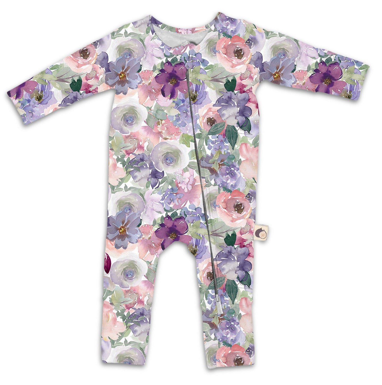 Blooming Lilacs Bamboo Romper - www.Shopthatapp.com