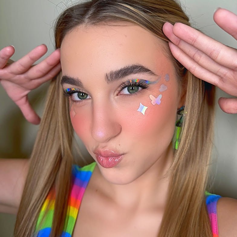 HOLO EYES self adhesive UV eye stickers - Holographic