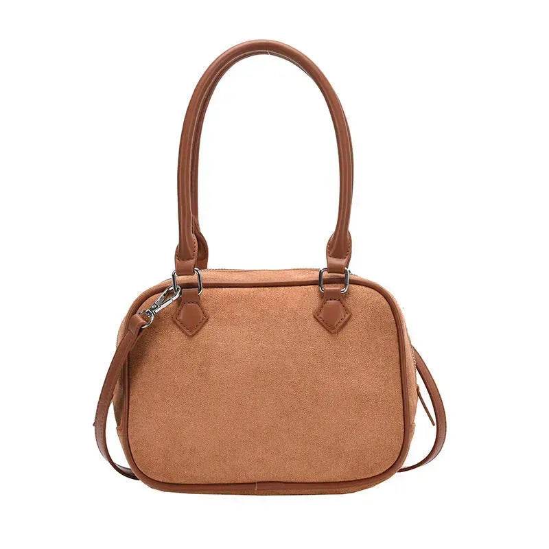 Fashion Special-interest Handbag Women's Crossbody Bag Suede - www.Shopthatapp.com #