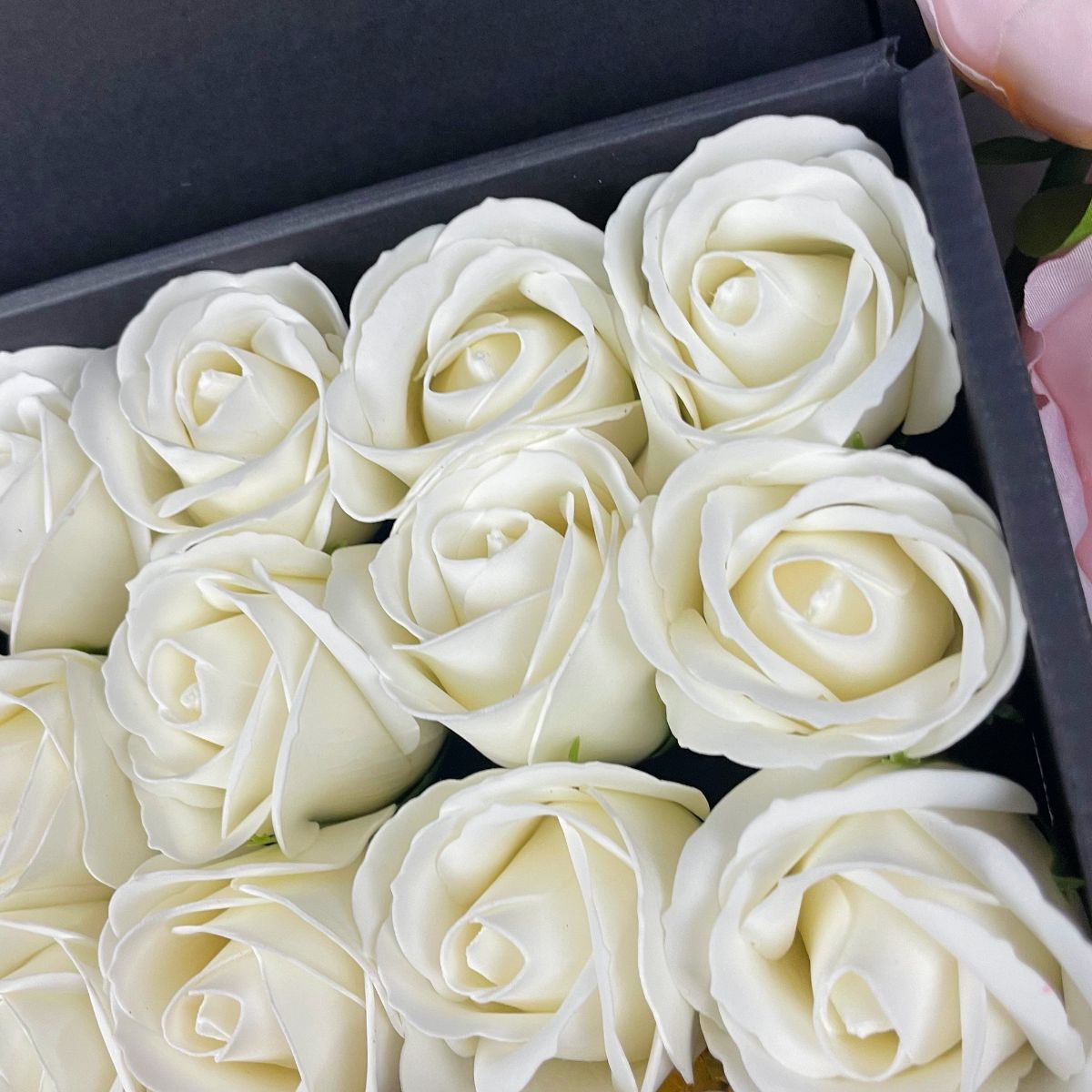 Ferrero Rocher Ultimate Gift Hamper With Ivory Roses-Food and beverage-www.Shopthatapp.com-HamperWell