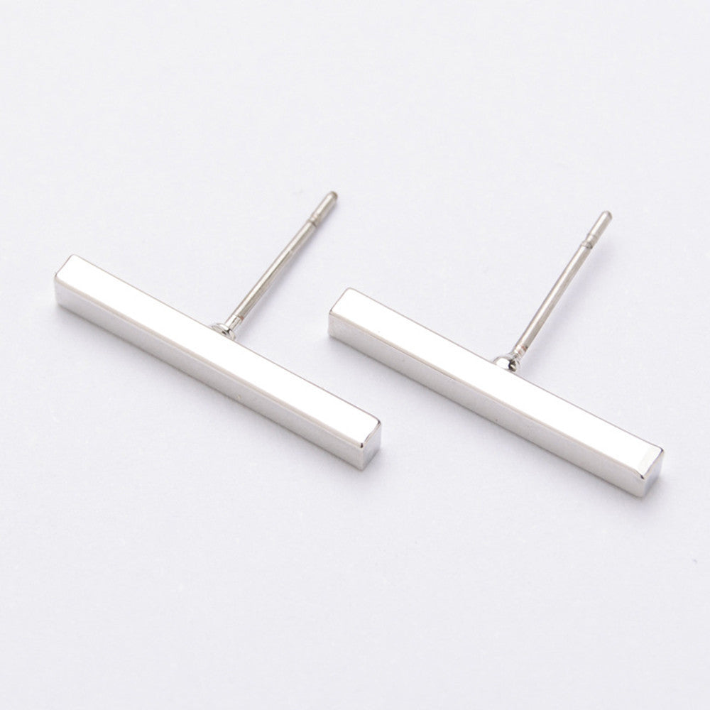 Flat earrings female earrings - www.Shopthatapp.com