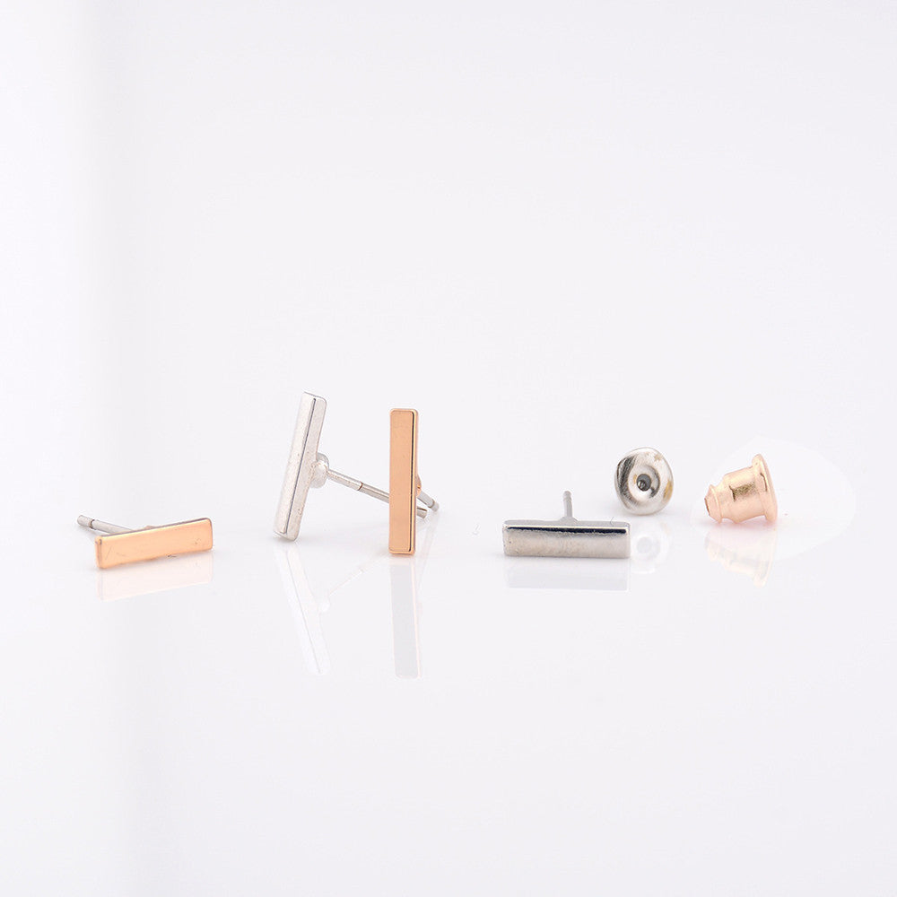 Flat earrings female earrings - www.Shopthatapp.com