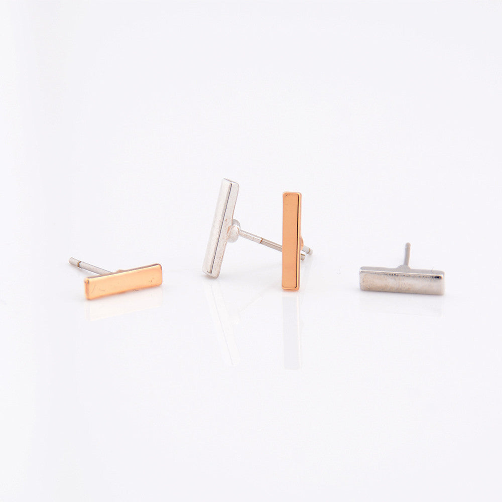 Flat earrings female earrings - www.Shopthatapp.com