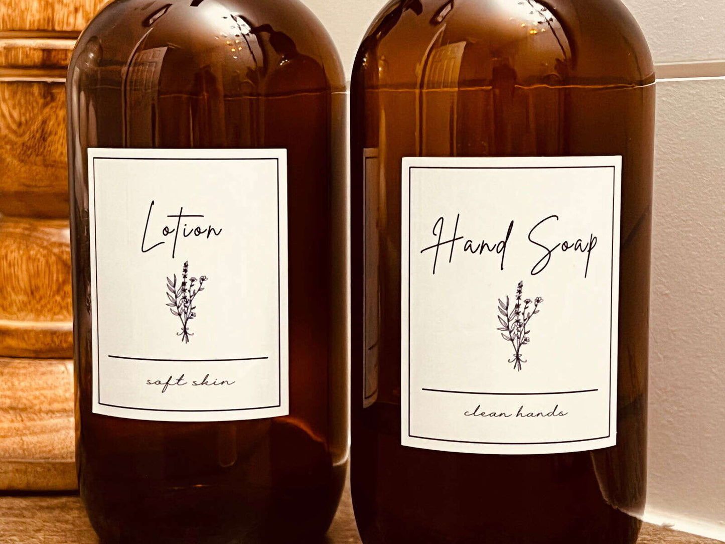 Floral Hand Soap & Lotion Pump - Www.Shopthatapp.com