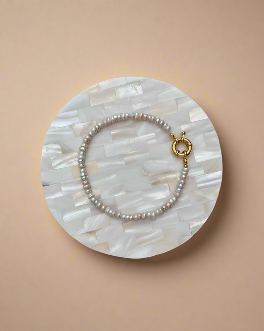 Freshwater Pearl Anklet - www.Shopthatapp.com