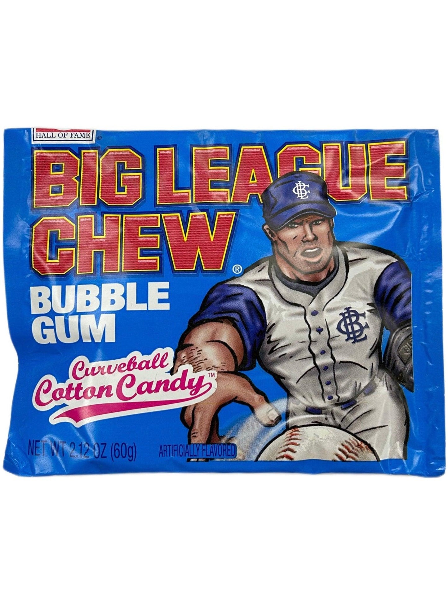 Big League Chew Bubble Gum Curveball Cotton Candy - www.Shopthatapp.com