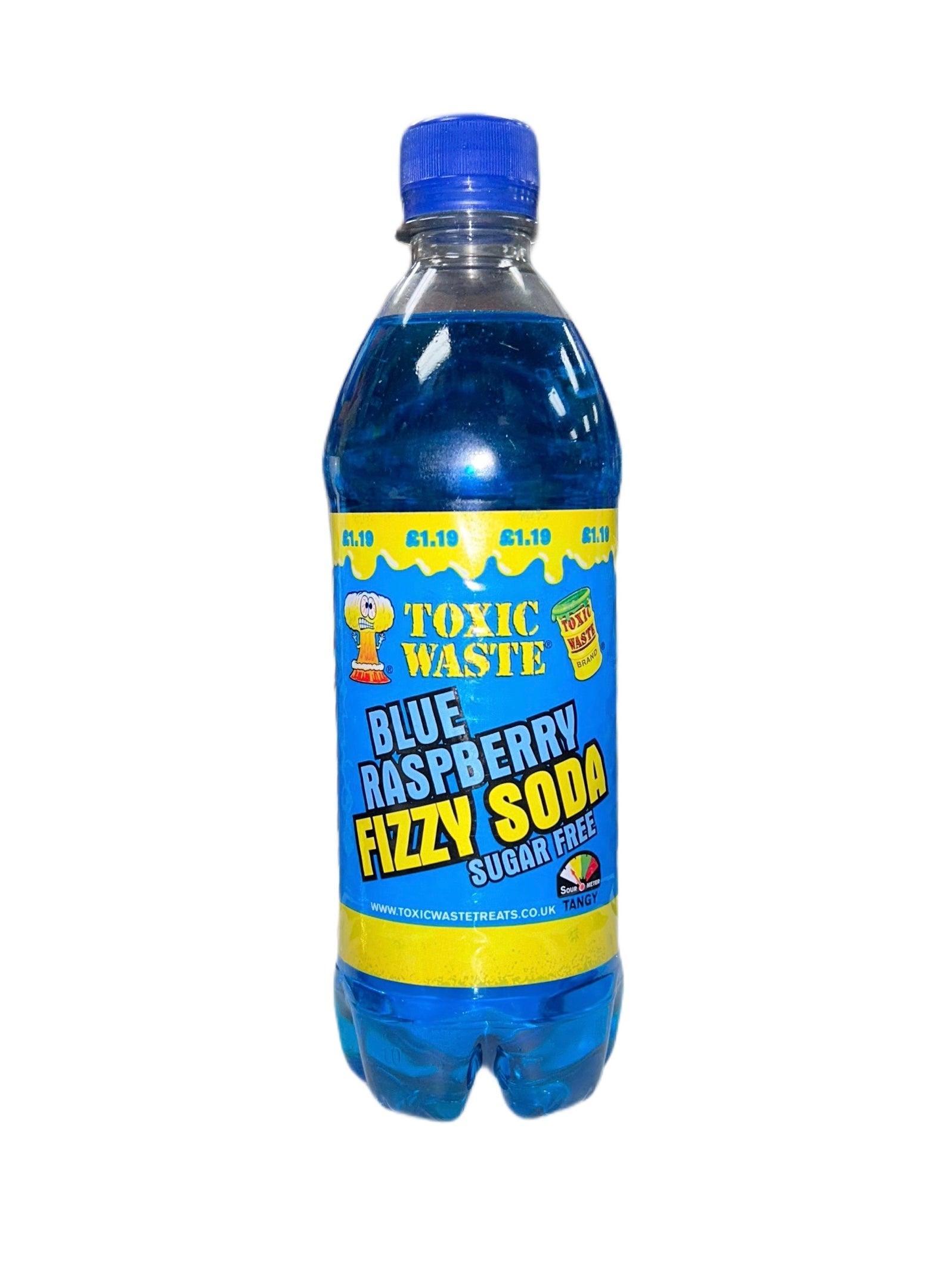 Toxic Waste Blue Raspberry Fizzy Soda Sugar Free - www.Shopthatapp.com