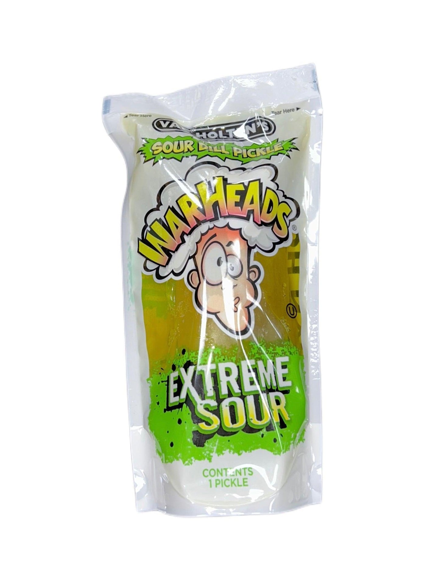 Van Holten's Sour Dill Pickle Warheads - www.Shopthatapp.com