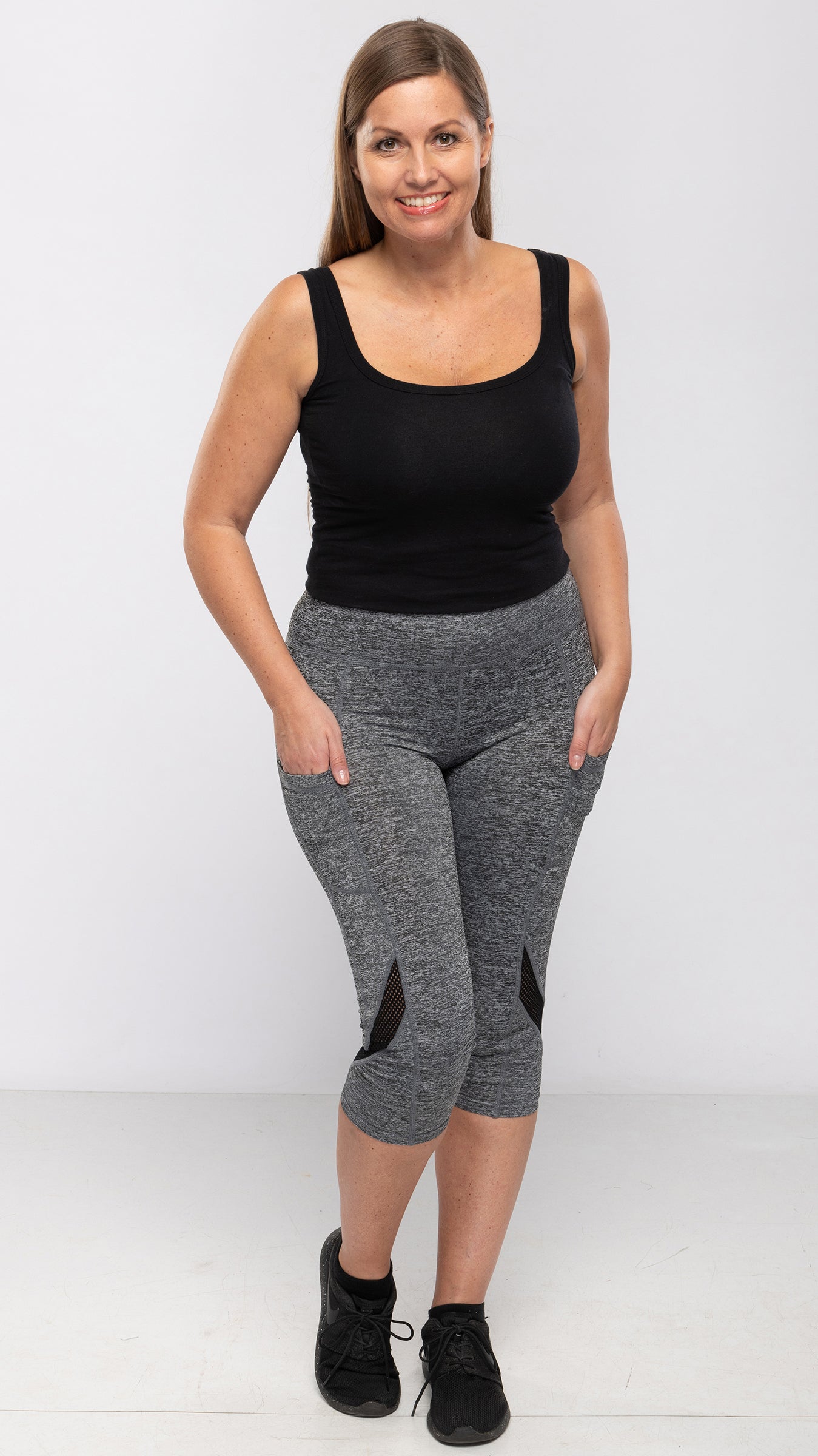 Women's Sport Tights-4 Cols-2 Sizes-12pcs/pack - www.Shopthatapp.com