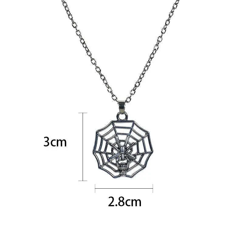 Ghost Festival Ghost Skull Bat Pumpkin Head Pendant Necklace - www.Shopthatapp.com #