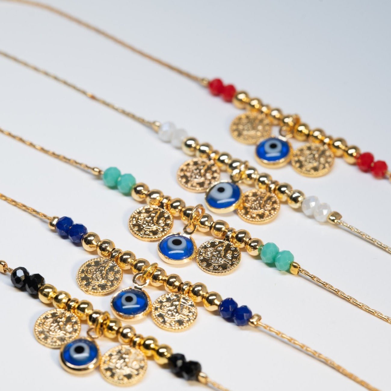 Evil Eye Gold Bracelet