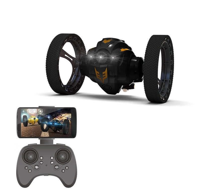 WiFi RC Bounce Car with HD Camera - 2.4GHz Jumping Sumo | KidsToyLover - www.Shopthatapp.com