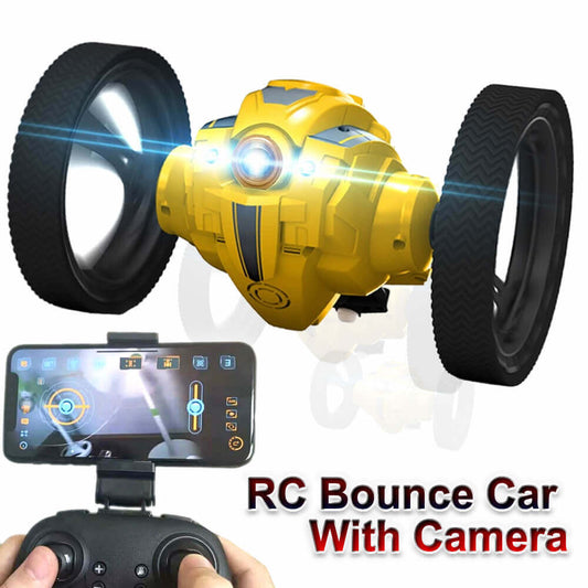 WiFi RC Bounce Car with HD Camera - 2.4GHz Jumping Sumo | KidsToyLover - www.Shopthatapp.com
