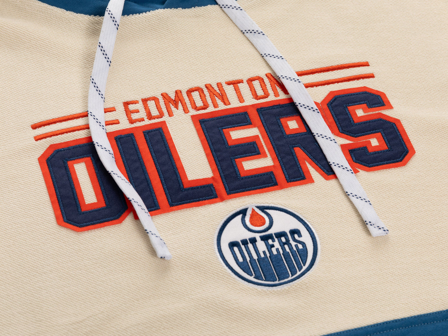 Edmonton Oilers NHL Unisex Reverse Terry Retro Premium Hoodie - www.Shopthatapp.com