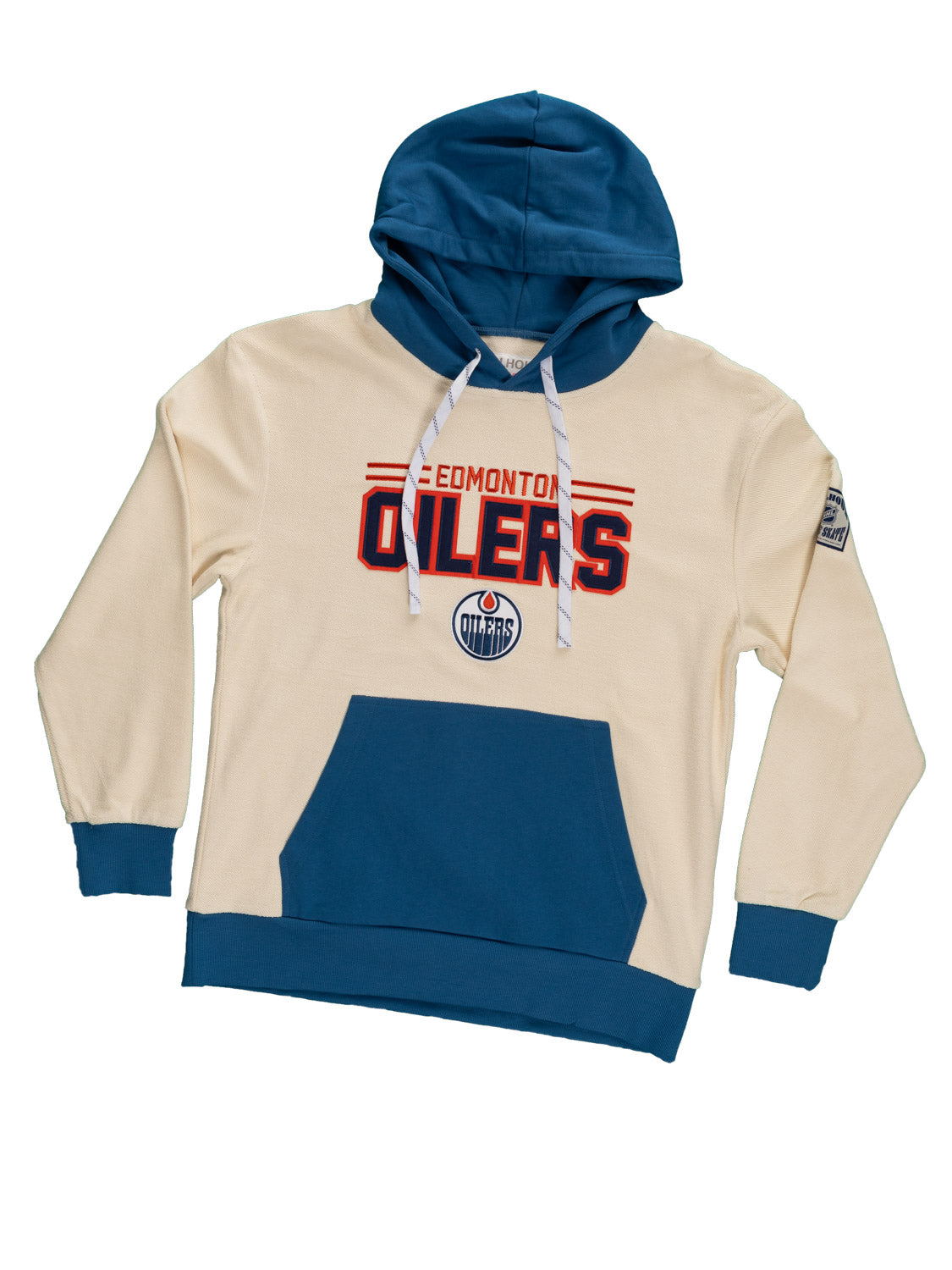 Edmonton Oilers NHL Unisex Reverse Terry Retro Premium Hoodie - www.Shopthatapp.com