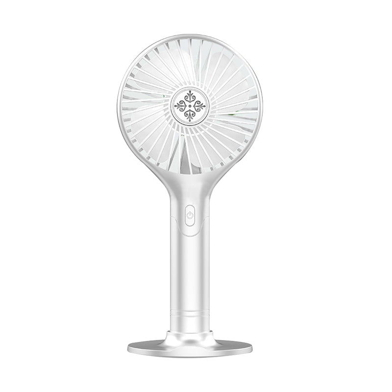 Portable Hand-held Folding Cooling Desk Fan Mini Cooler USB Charging Blue White Pink Green - www.Shopthatapp.com