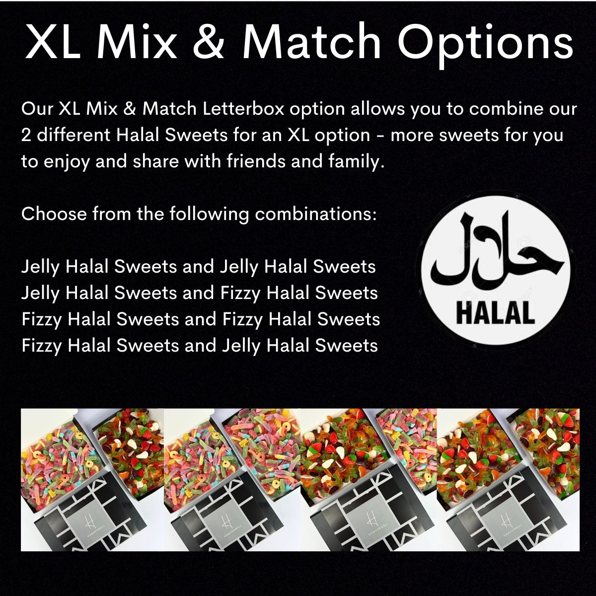 Halal Jelly Sweets Letterbox Gift Hamper-Food and beverage-www.Shopthatapp.com-HamperWell
