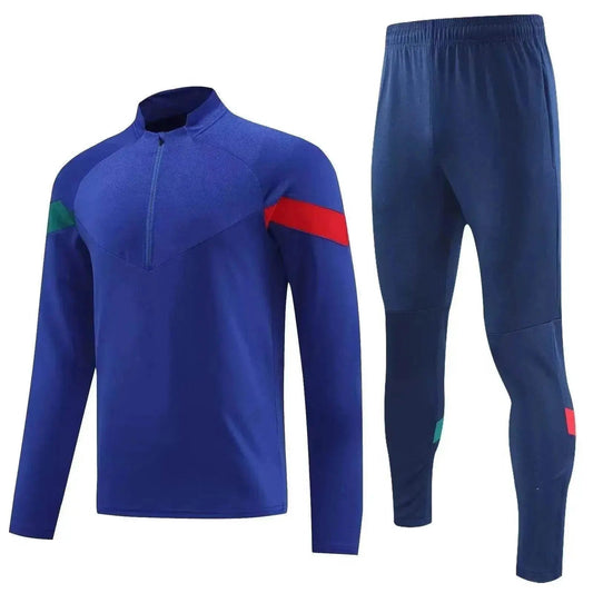 Half Pull Soccer Uniform Training Clothes Outfit - www.Shopthatapp.com #
