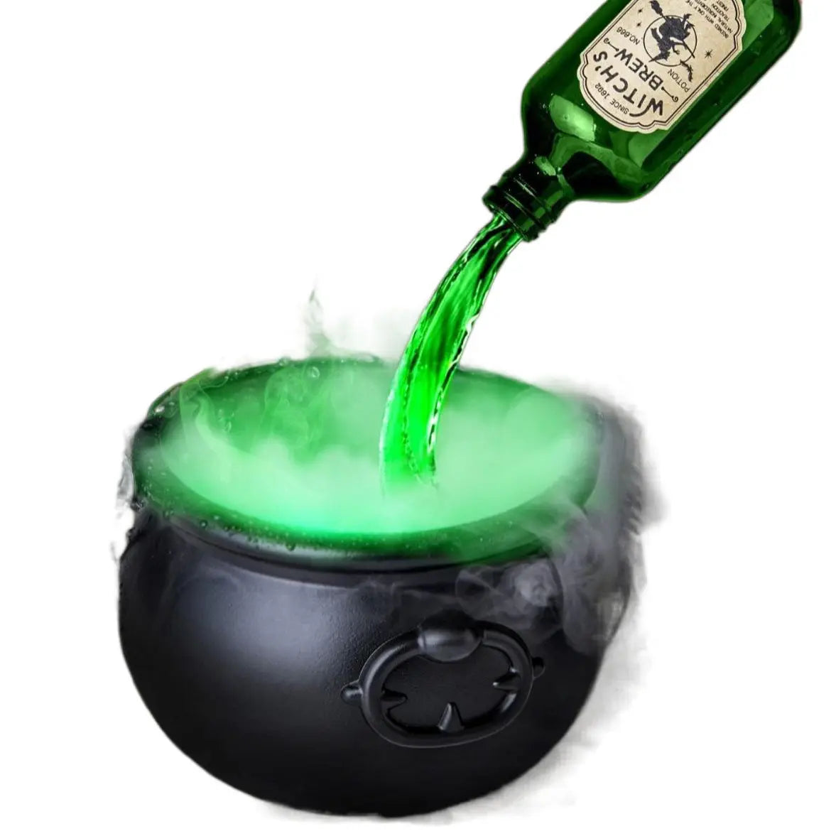 Halloween Black Wizard Bowl Magic Float Bottle And Diffuser Indoor Home Bar Magic Party Horror Ghost Props Halloween Decoration - www.Shopthatapp.com