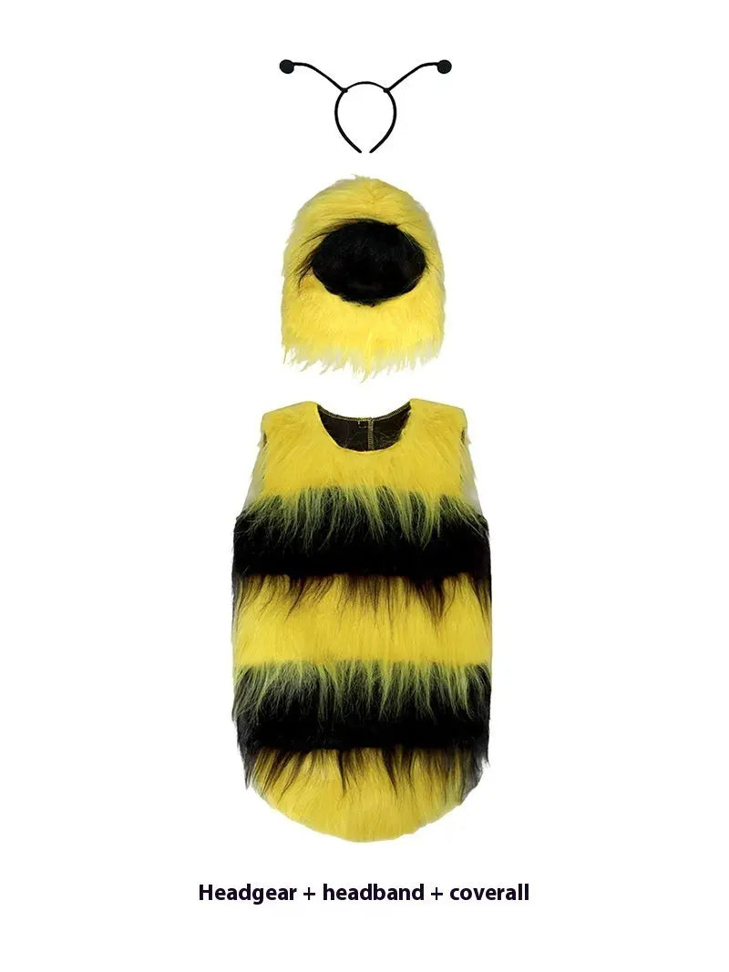 Halloween Children's Performance Animal Bee Role Cosplay Clothes - www.Shopthatapp.com