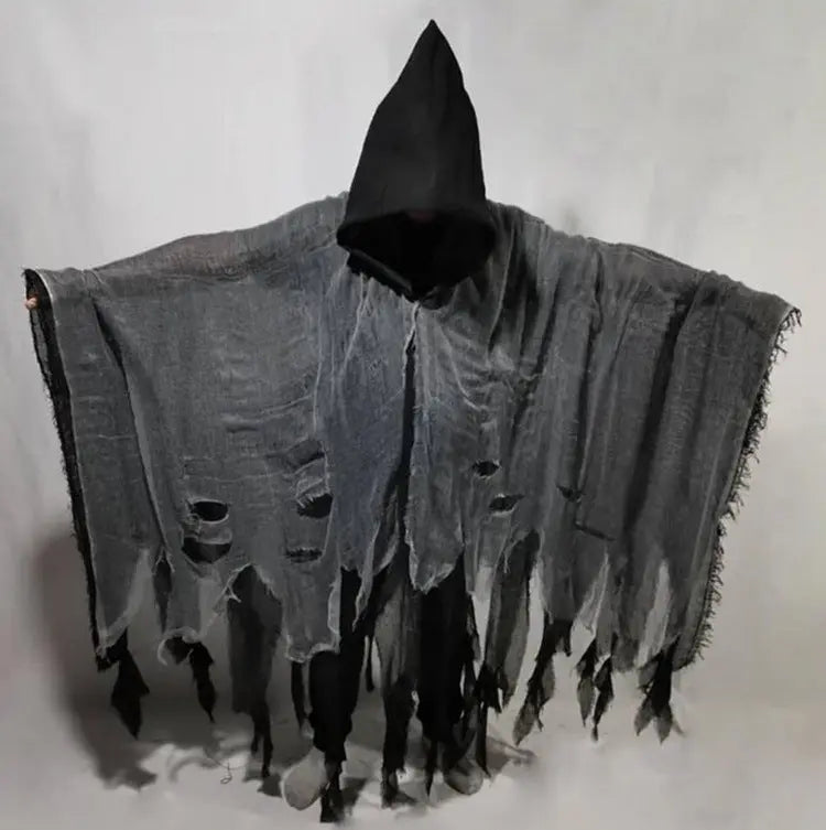 Halloween Cloak Cos Zombie Clothing Skull Cloak Props - www.Shopthatapp.com