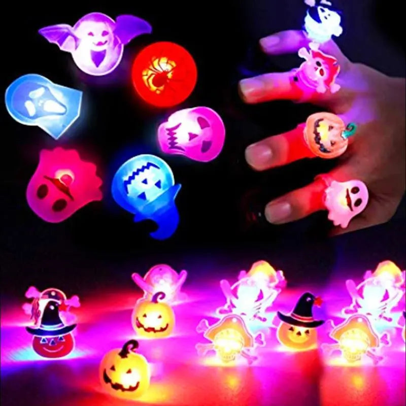 Halloween Decorations Halloween Glowing Brooch Ring - www.Shopthatapp.com