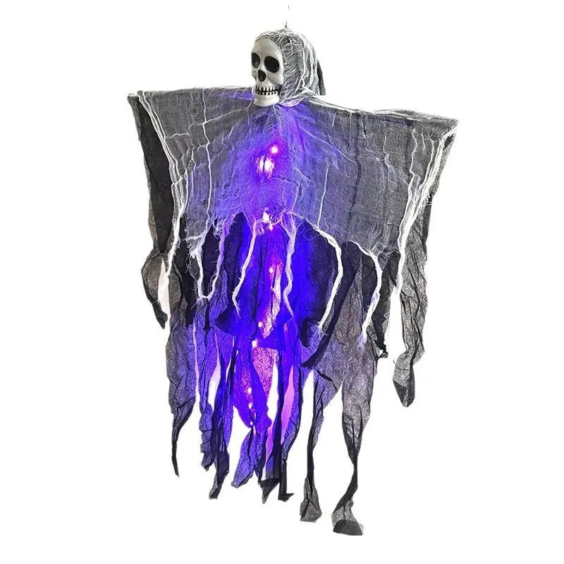 Halloween Decorations Horror Hanging Ghost Skull Skeleton Prop Perfect For Home Outdoor Yard Party Supplies Festival Decorations - www.Shopthatapp.com