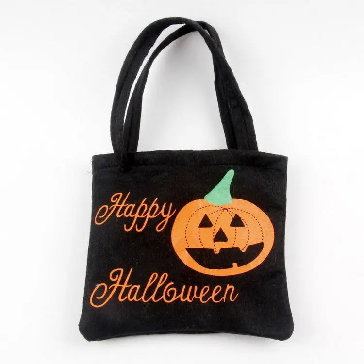 Halloween Spider Pumpkin Print Shoulder Bag Children's Candy Gift Bags Small Handbags Women - www.Shopthatapp.com