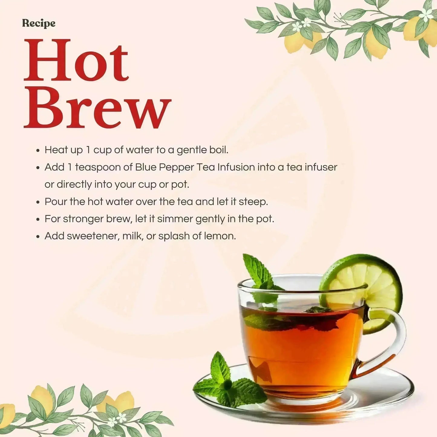 Warm Moments Gift Box (2 Tea Infusions, 1 Tea Infuser & 1 Spoon)