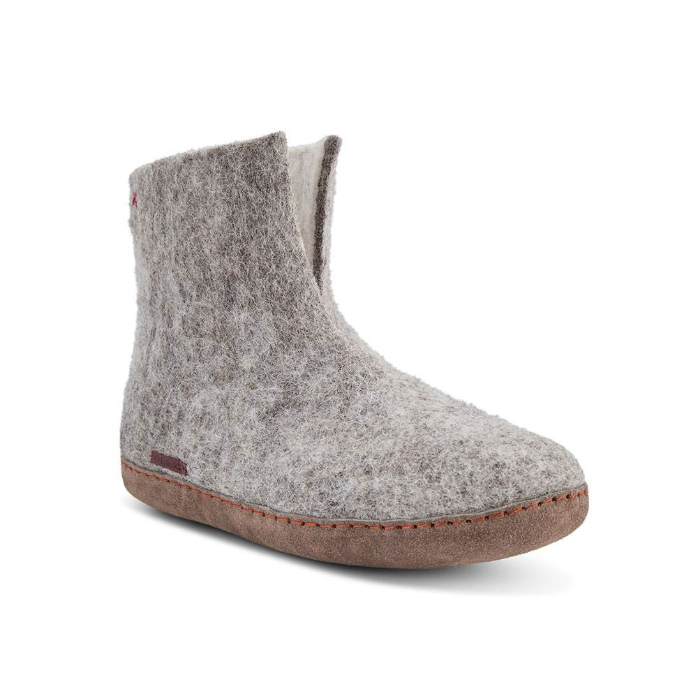 High Boot - Grey with Leather-Shoes-www.Shopthatapp.com-Size:47.0-Betterfelt Canada