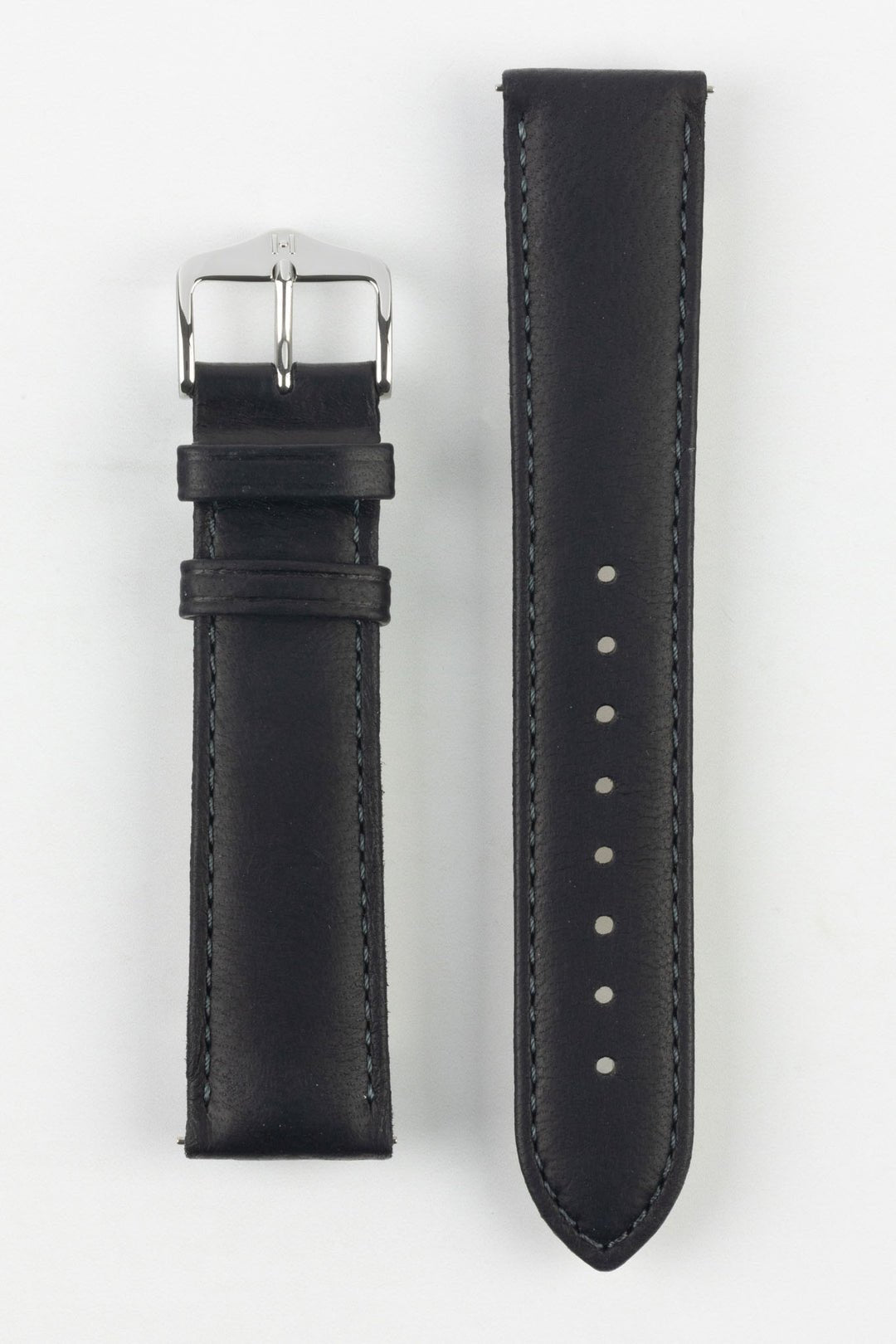 HIRSCH Merino Nappa Leather Strap Brown 19mm Gold Buckle | 01206010-19-GB - www.Shopthatapp.com