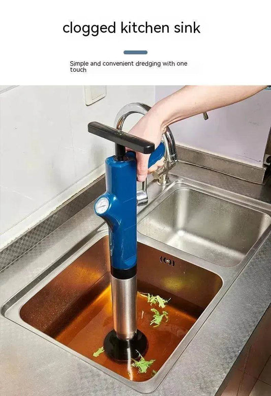 Household Kitchen Sink Toilet Blocked Pipe Unclogging Plunger. - www.Shopthatapp.com #