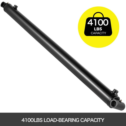 Hydraulic Cylinder 2 Bore 36 Stroke Hydraulic Ram Cylinder 3000psi Hydraulic Cylinders Welded Double Acting Cross Tube SAE6 Port Hydraulic Lifting Cylinder - www.Shopthatapp.com #