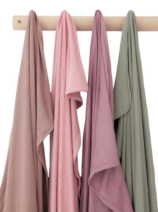 Bamboo Swaddle Blanket in Olive - www.Shopthatapp.com