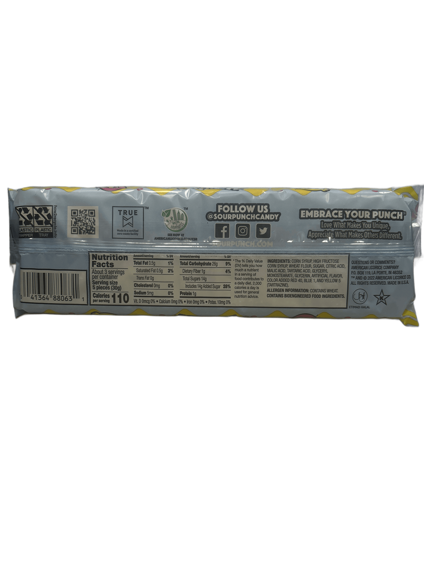 Sour Punch Easter Straws Candy 3.2OZ - www.Shopthatapp.com