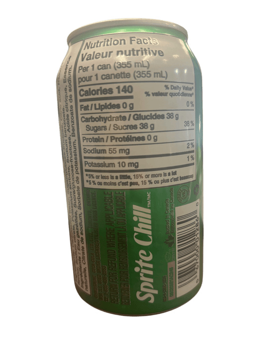 Sprite Chill Cherry Lime Can 355ML - Canadian Edition - www.Shopthatapp.com