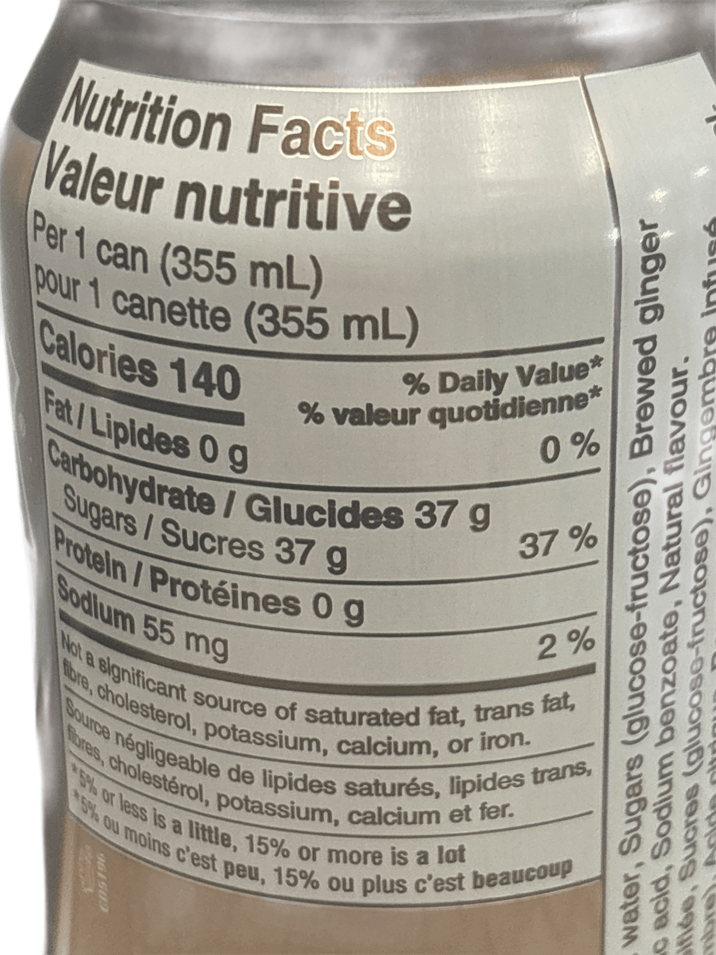 Canada Dry Ginger Beer 355ML - Canada Edition - www.Shopthatapp.com