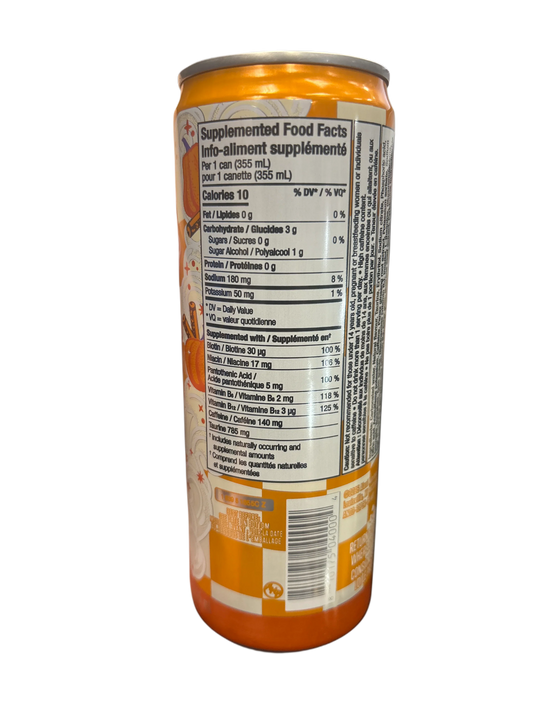 Alani Nu Pumpkin Cream Energy Drink 355ML Halloween Exclusive - Canada Edition - www.Shopthatapp.com