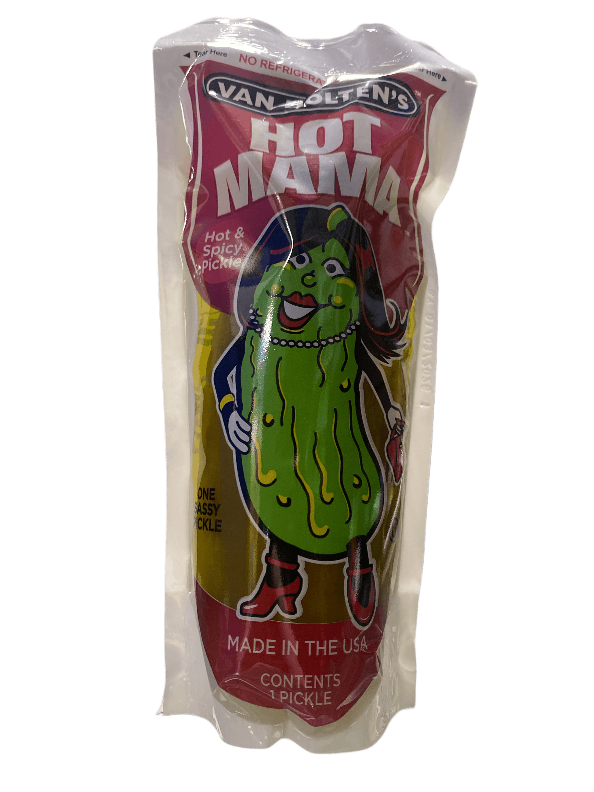 Van Holten’s Hot Mama Jumbo Pickle In A Pouch - www.Shopthatapp.com