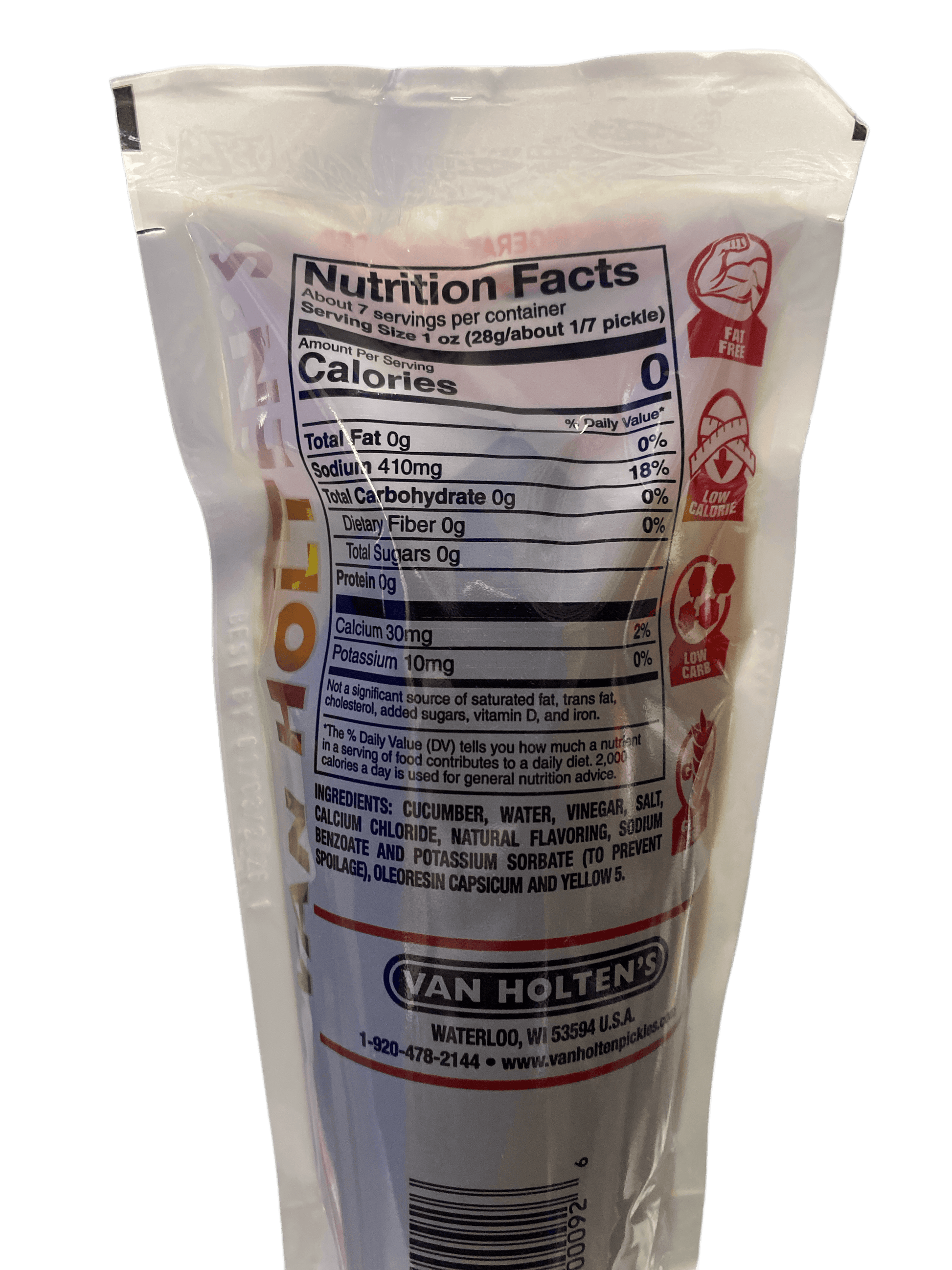 Van Holten’s Hot Mama Jumbo Pickle In A Pouch - www.Shopthatapp.com