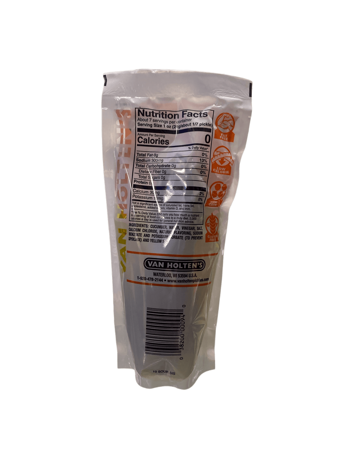 Van Holten’s Sour Sis Jumbo Pickle In A Pouch - www.Shopthatapp.com