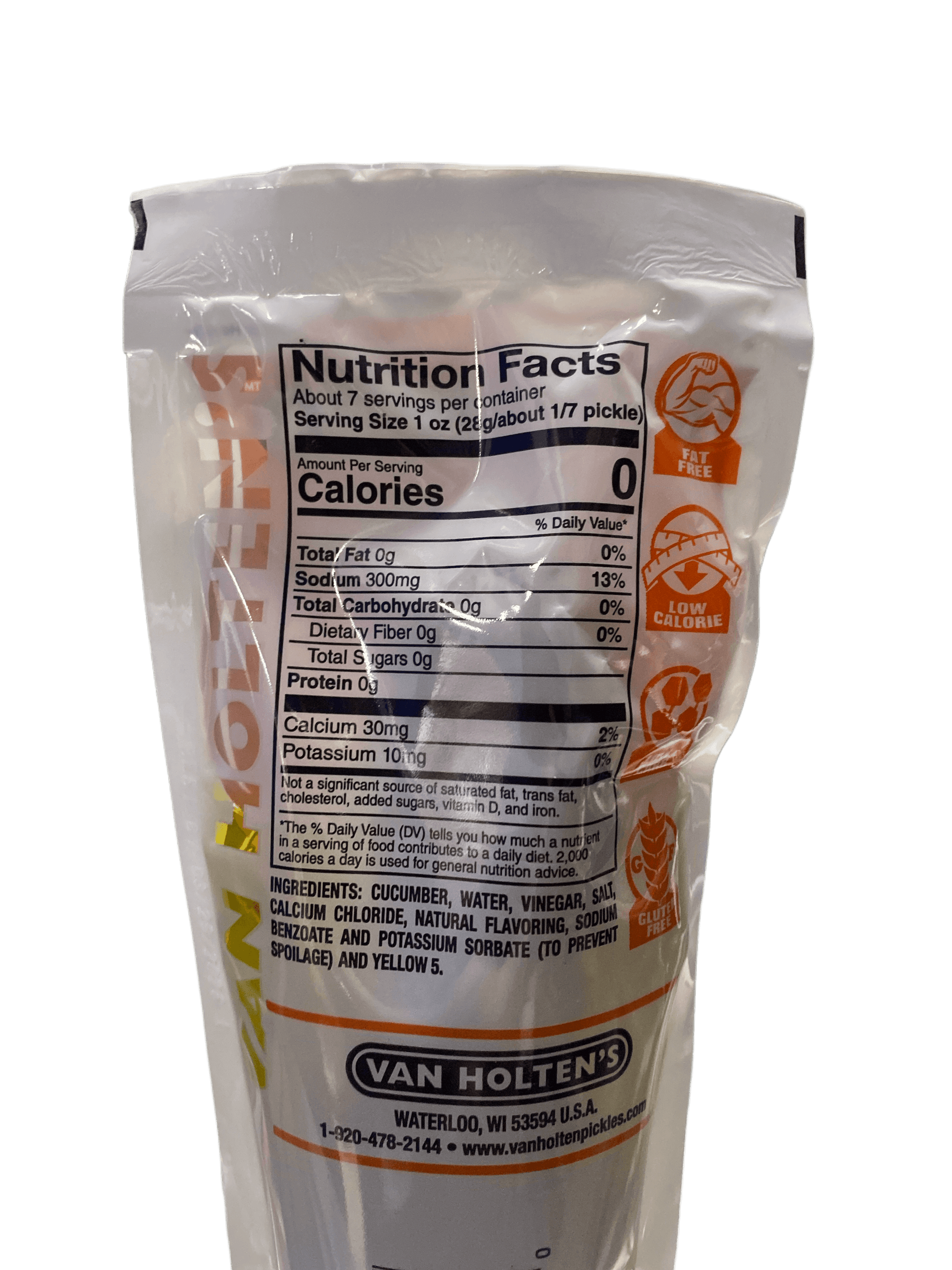 Van Holten’s Sour Sis Jumbo Pickle In A Pouch - www.Shopthatapp.com