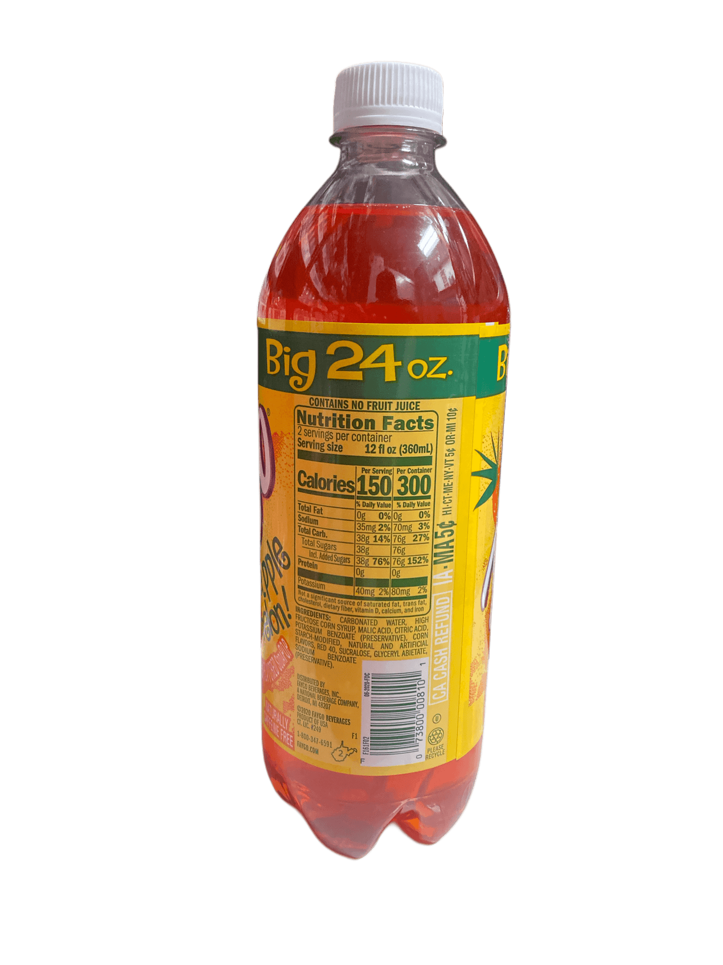 Faygo Pineapple Watermelon Drink 710mL - U.S Edition - www.Shopthatapp.com