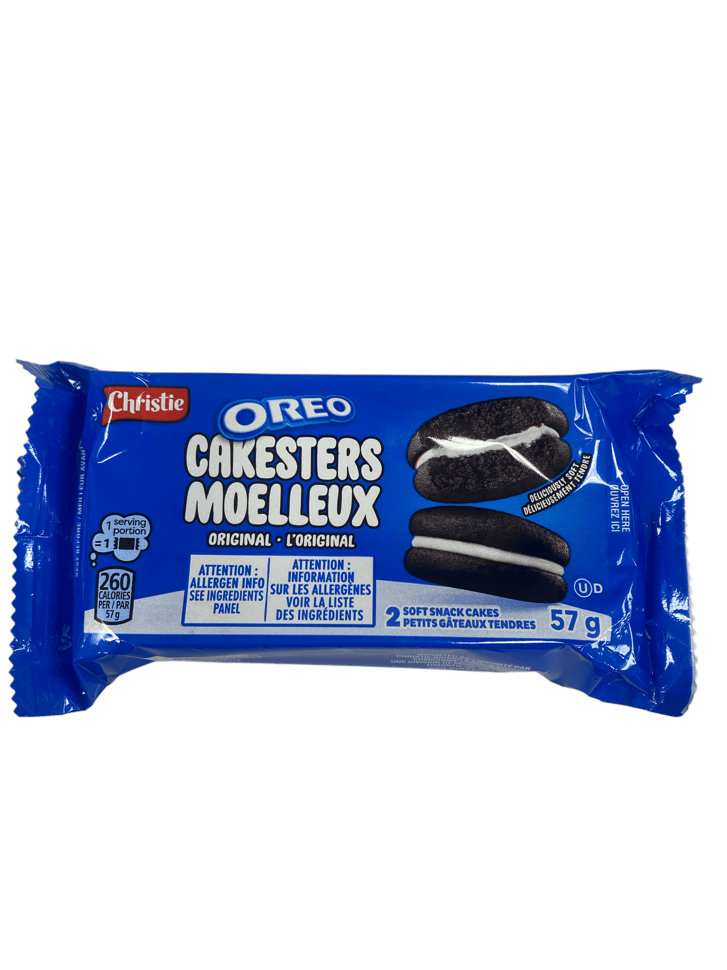 Oreo Cakesters Pack Of 2 Cakes - Canadian Edition - www.Shopthatapp.com