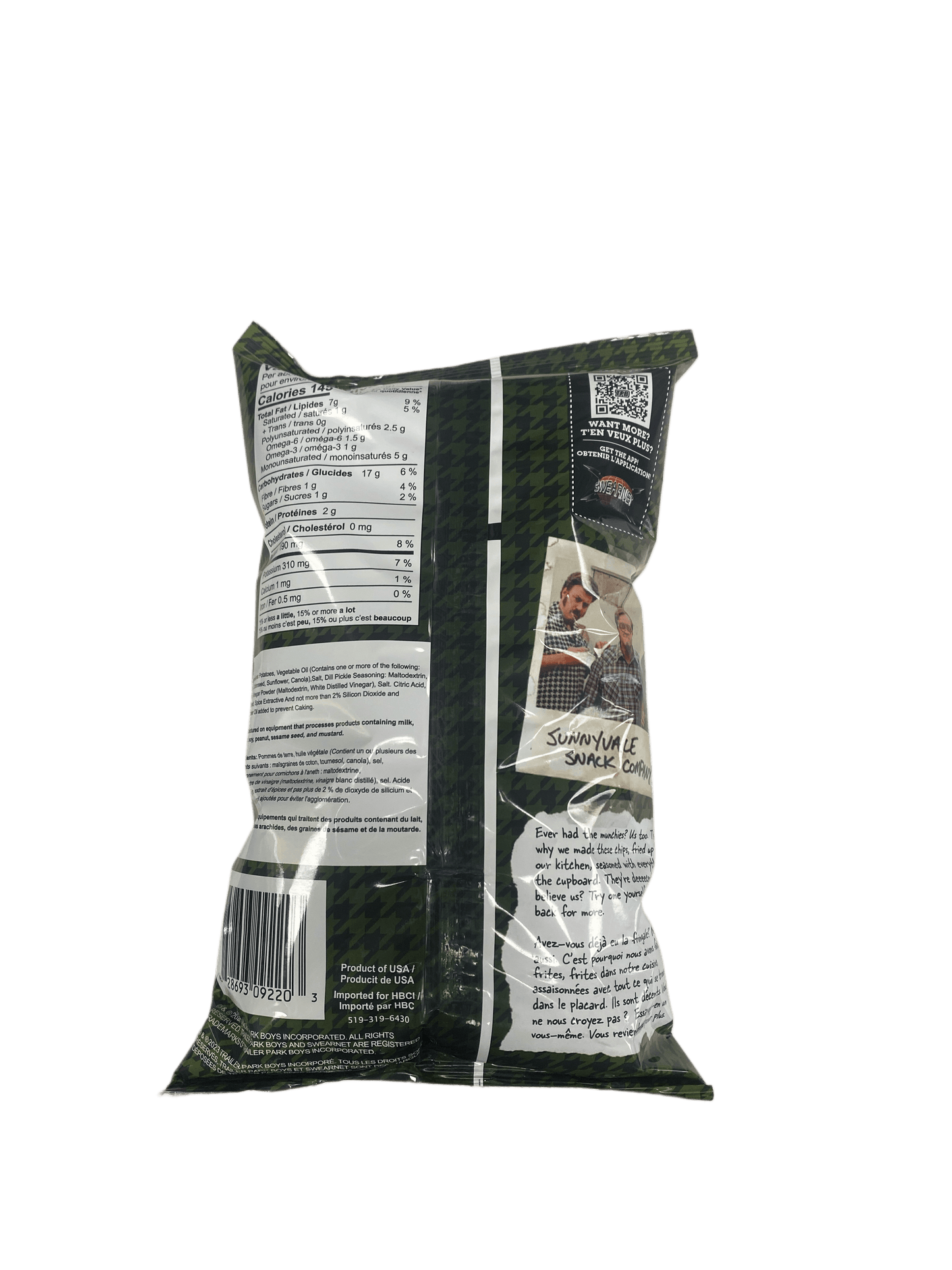 Trailer Park Boys Dill Pickle Chips