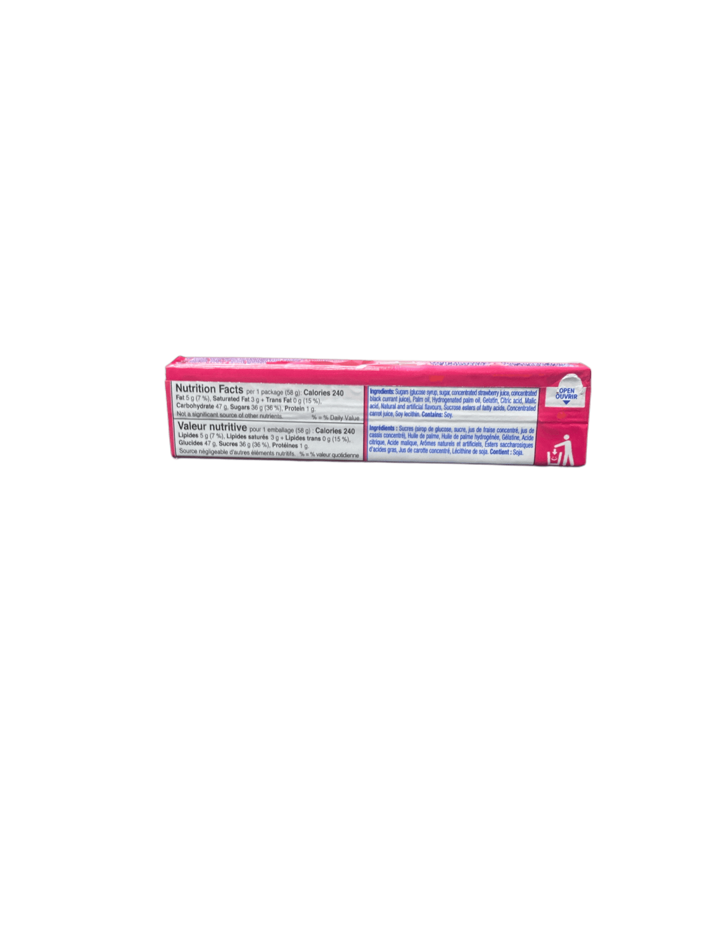 Hi-Chew Strawberry Fruit Chews - Canadian Edition - www.Shopthatapp.com
