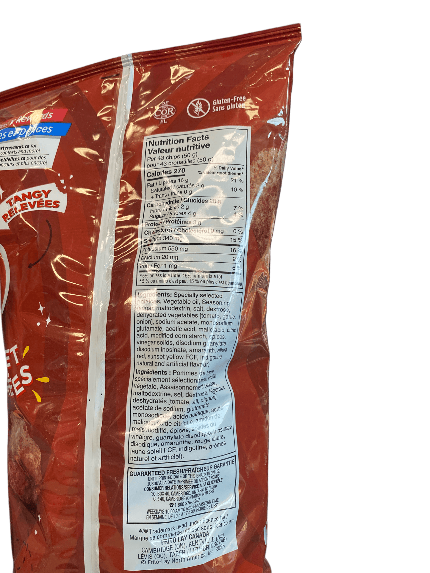 Lays Ketchup Chips - 220G Canada Edition - www.Shopthatapp.com